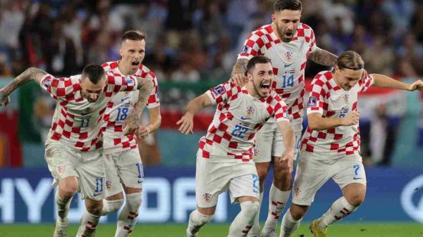 Croazia-brasile giocatori del Brasile che esultano Croatia-brazil