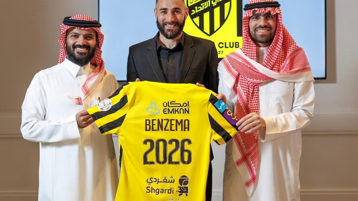 karim Benzema in Arábia Saudita