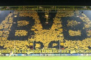 muro giallo Borussia dortmund