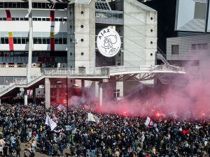 ajax fans johan cruijff stadium Tifosi dell'Ajax