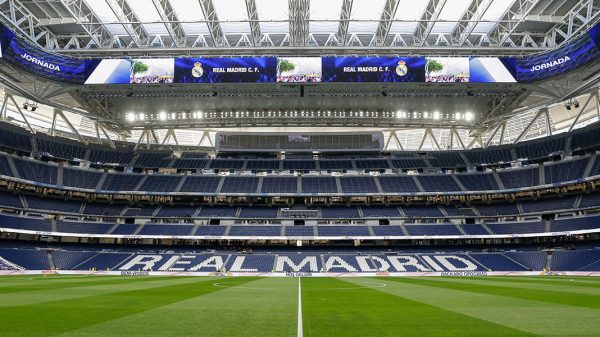 santiago bernabeu stadi in spagna